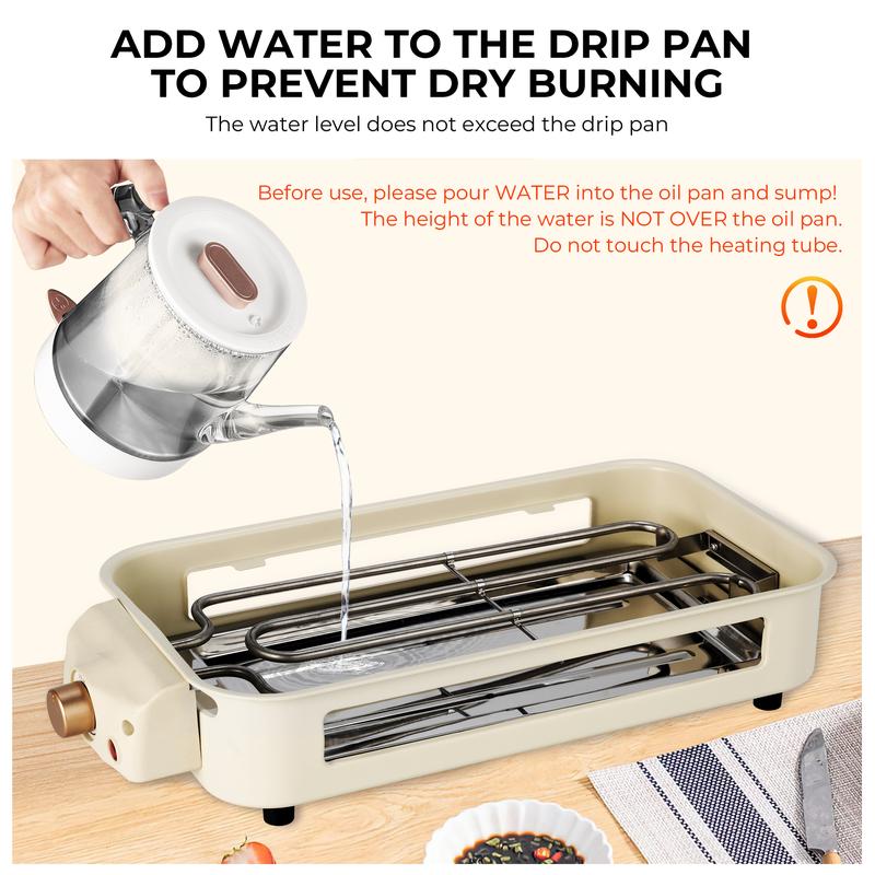 Electric 2-in-1 Indoor Grill