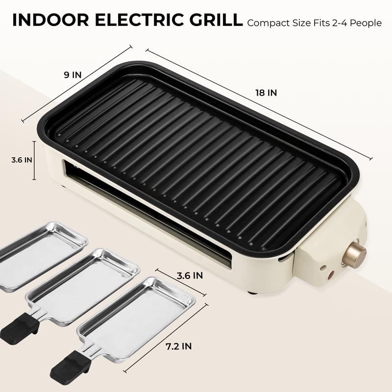 Electric 2-in-1 Indoor Grill